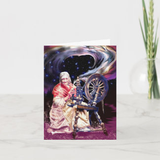 Festiva Tarjeta de Freya Yuletide