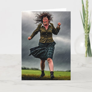 Festiva Tarjeta de golf Scottish Golfer