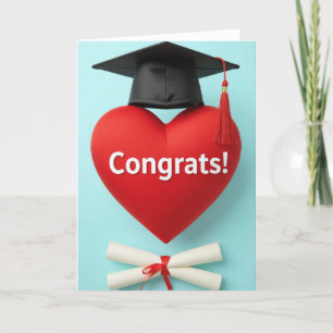 Festiva Tarjeta de graduación,Grado de felicitación, fiest