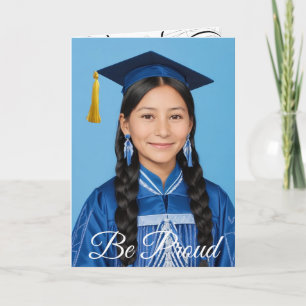 Festiva Tarjeta de graduación Orgullosa (11) Tarjeta de va