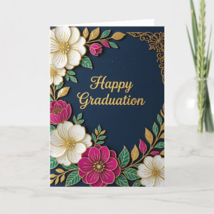 Festiva Tarjeta de graduación, tarjeta de graduado, Gradua