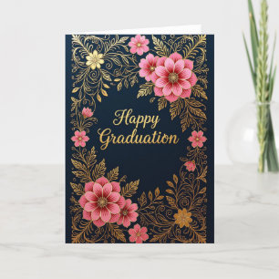 Festiva Tarjeta de graduación, tarjeta de graduado, Gradua