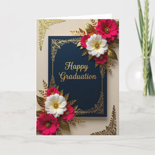 Festiva Tarjeta de graduación, tarjeta de graduado, tarjet