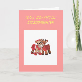 FESTIVA TARJETA DE GRANDDAUGHTER