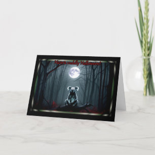 Festiva Tarjeta de Halloween de Koala