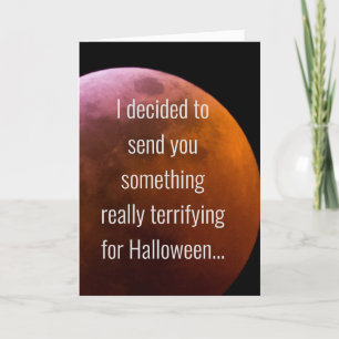 Festiva Tarjeta de Halloween reelegida por Scary Trump