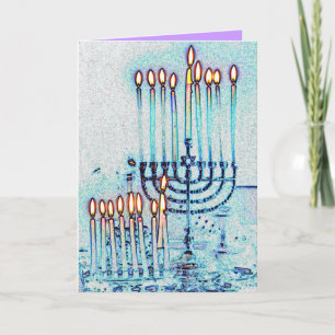 Festiva Tarjeta de Hannukah