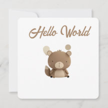 Tarjeta de hito para bebé Amigos del Bosquecito – 