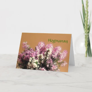 Festiva Tarjeta de "Hogmanay"