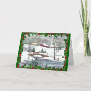 Festiva Tarjeta de imagen de Navidades clásicos