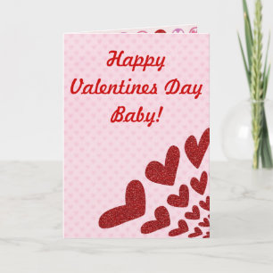 Festiva tarjeta de interrupción del día de San Valentín