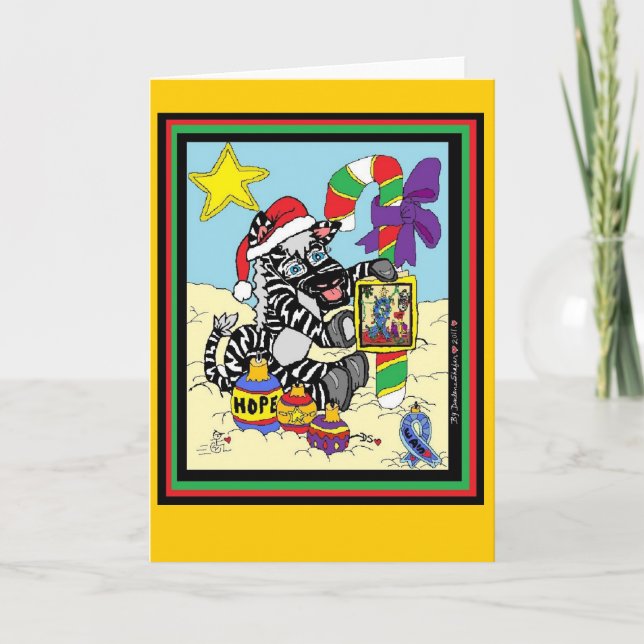 Festiva Tarjeta de la cebra de HRB EDS (Anverso)