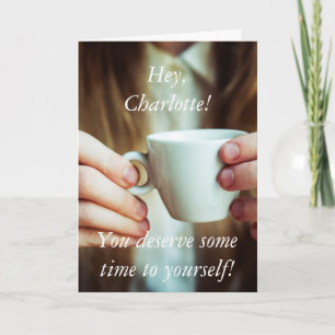 Festiva Tarjeta de la cupón que cuid losa nin¢os para las