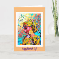 Tarjeta de la Gracia de la Madre – Herencia Africa