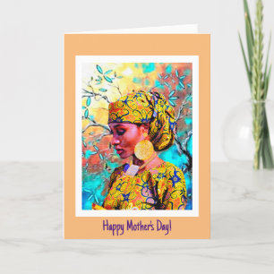 Festiva Tarjeta de la Gracia de la Madre – Herencia Africa