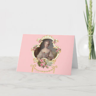 Festiva Tarjeta de la princesa Louise Marie de Francia
