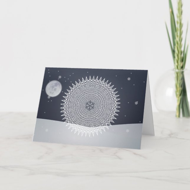 Festiva Tarjeta de la tarde (Anverso)