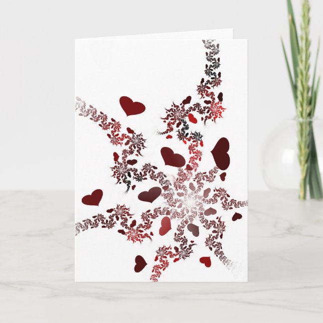 Festiva Tarjeta de la tarjeta del día de San Valentín (Anverso)