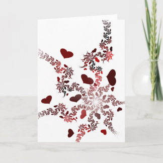 Festiva Tarjeta de la tarjeta del día de San Valentín
