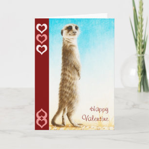 Festiva Tarjeta de la tarjeta del día de San Valentín de