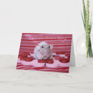 Festiva Tarjeta de la tarjeta del día de San Valentín de