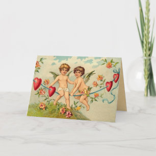 Festiva Tarjeta de la tarjeta del día de San Valentín de