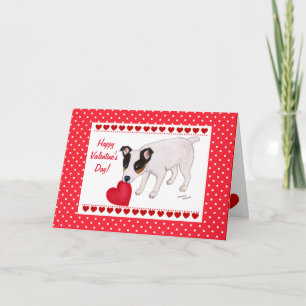 Festiva Tarjeta de la tarjeta del día de San Valentín de