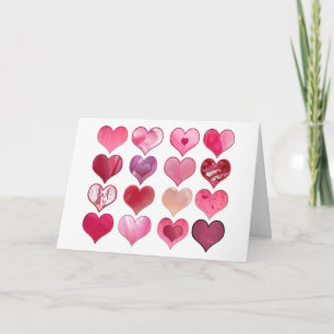 Festiva Tarjeta de la tarjeta del día de San Valentín de