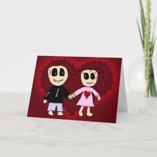 Festiva "Tarjeta de la tarjeta del día de San Valentín del