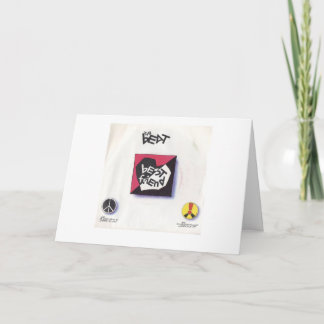 Festiva Tarjeta de la tarjeta del día de San Valentín del