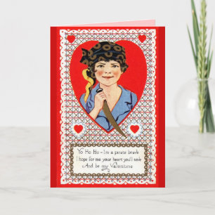 Festiva Tarjeta de la tarjeta del día de San Valentín del