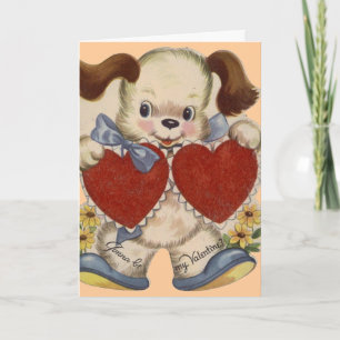 Festiva Tarjeta de la tarjeta del día de San Valentín del