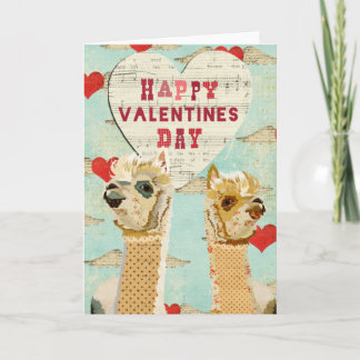 Festiva Tarjeta de la tarjeta del día de San Valentín del