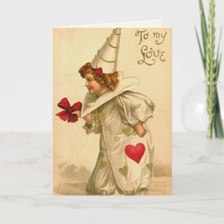 Festiva Tarjeta de la tarjeta del día de San Valentín del