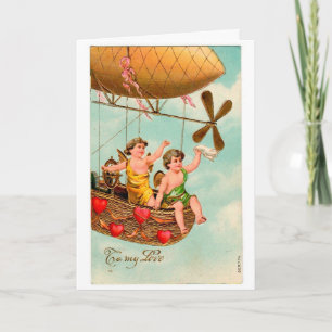Festiva Tarjeta de la tarjeta del día de San Valentín del