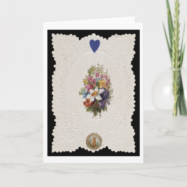 Festiva Tarjeta de la tarjeta del día de San Valentín que (Anverso)