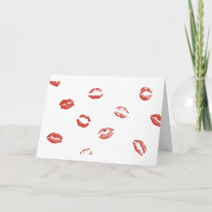 Festiva Tarjeta de lápiz labial