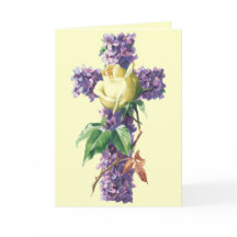 Tarjeta de las bendiciones de Pascua del vintage -