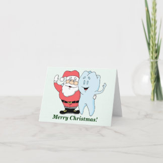 Festiva Tarjeta "de las Felices Navidad"