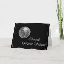 Festiva Tarjeta de Lobo Lobo Lemon Lemon