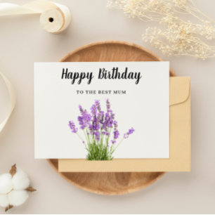 Festiva Tarjeta de Mamá de cumpleaños feliz