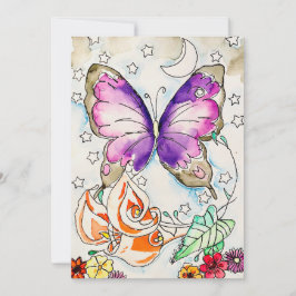 Festiva Tarjeta de mariposa