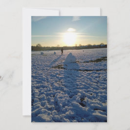 Festiva Tarjeta de mensaje de fiestas