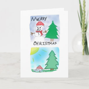 Festiva Tarjeta de Navidad: D