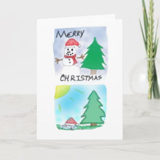 Festiva Tarjeta de Navidad: D