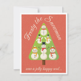 Festiva tarjeta de navidades