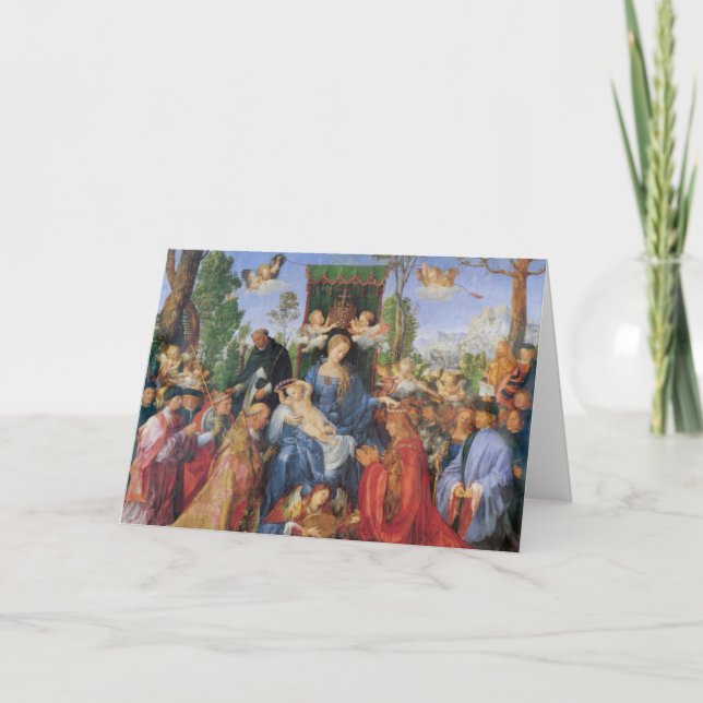 Festiva tarjeta de navidades (Anverso)