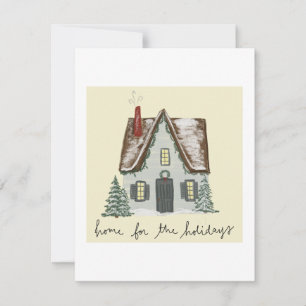 Festiva tarjeta de navidades