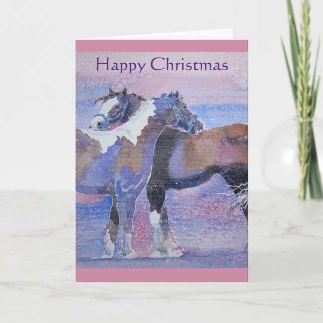 Festiva tarjeta de navidades (Anverso)