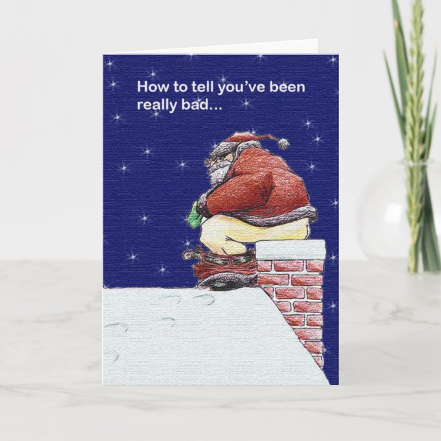 Festiva tarjeta de navidades (Anverso)